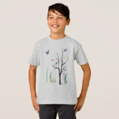 T-shirt Printemps d'enfants (Devant entier)