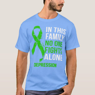 T-shirt Prise De Conscience De La Dépression Personne Ne S