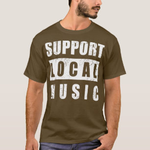 T-shirt Prise en charge de la musique locale