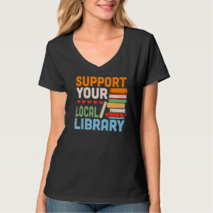 T-shirt Prise en charge de vos lecteurs de livres de bibli