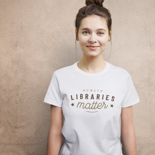 T-shirt Prise en charge des bibliothèques
