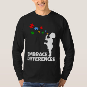 T-shirt Prise en charge des différences Jour de Sensibilis