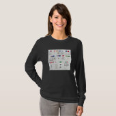 T-shirt Prise multiple pour pays du monde différents (Devant entier)