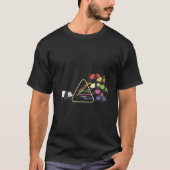 T-shirt Prism Panda Philosophy Rainbow Triangular Prism Sc (Devant)