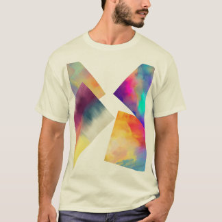 T-shirt Prismatic Burst Gradient