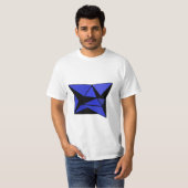 T-shirt Prisme Abstraite (Devant entier)