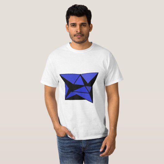 T-shirt Prisme Abstraite (Devant entier)