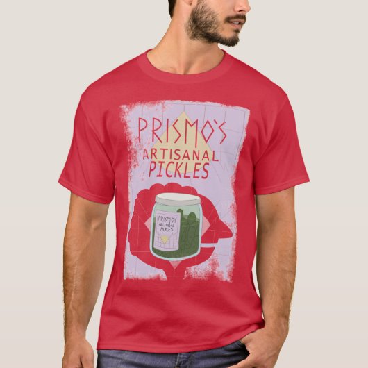 T-shirt Prismos Pickles fille garçon (Devant)