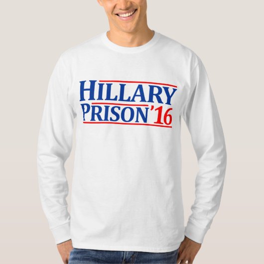 T-shirt Prison 2016 de Hillary (Devant)