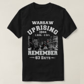 T-SHIRT PRISON DE VARSOVIE 1944 (Design devant)