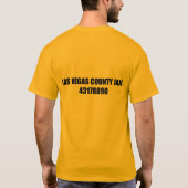 T-shirt Prison du comté de Las Vegas (Dos)