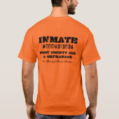 T-shirt Prison et orphelinat occidentaux du comté - (Dos)