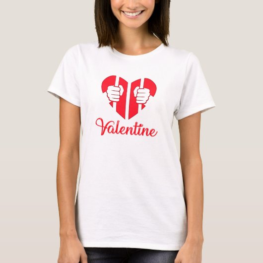T-shirt Prison Valentine (Devant)
