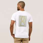 T-shirt Prisonnier de guerre (POW) Sensibilisation Ruban A (Dos entier)