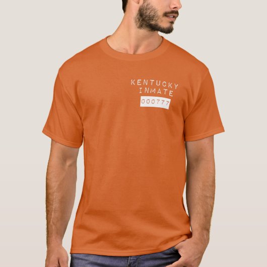 T-shirt Prisonnier d'État du Kentucky 000777 Prison Hallo (Devant)