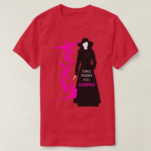 T-shirt Prisonnière 701 Scorpion (Design devant)