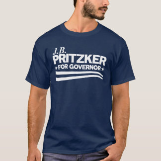 T-shirt PRITZKER - JB Pritzker pour gouverneur