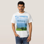 T-shirt — Privacy (Devant entier)