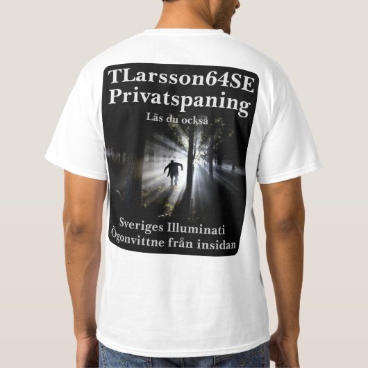 T-shirt — Privatspaning (Dos)