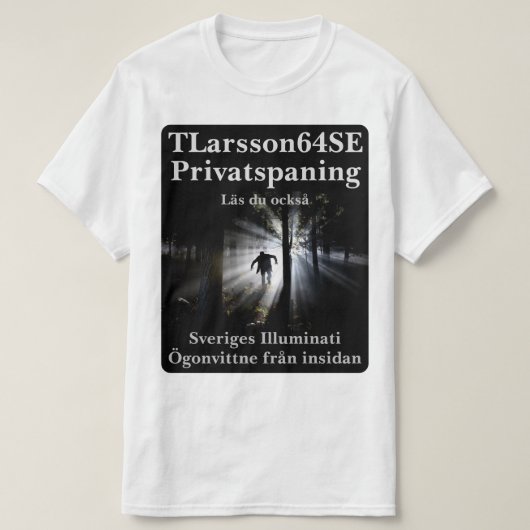 T-shirt — Privatspaning (Design voorkant)