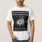 T-shirt — Privatspaning (Voorkant)