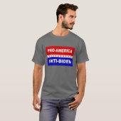 T-shirt Pro America Anti-Biden (Devant entier)