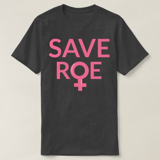 T-shirt Pro Avortement Enregistrer Roe v Wade III (Design devant)