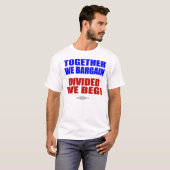 T-shirt Pro chemise des syndicats (Devant entier)