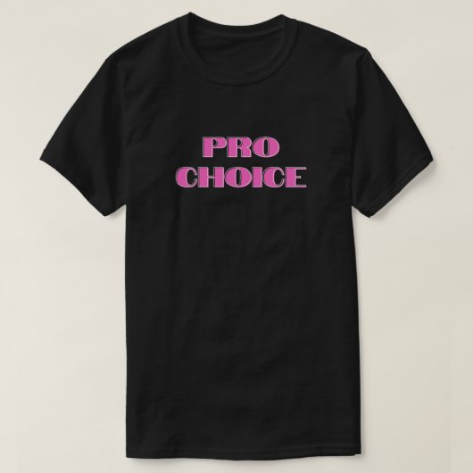 T-shirt Pro Choice Abortion Rights (Design devant)