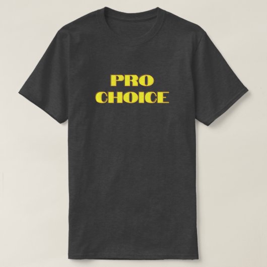 T-shirt Pro Choice Abortion Rights (Design devant)