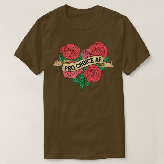 T-shirt Pro Choice, Droits des femmes, Pas d'Uterus Pas d' (Design devant)