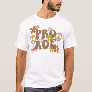 T-shirt Pro Choice Feminist Peace Love & Reproductive Righ