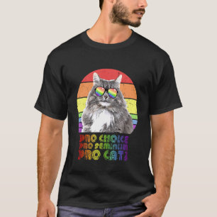 T-shirt Pro Choice Pro Feminism Pro Cat Lgbtq Feminist 3