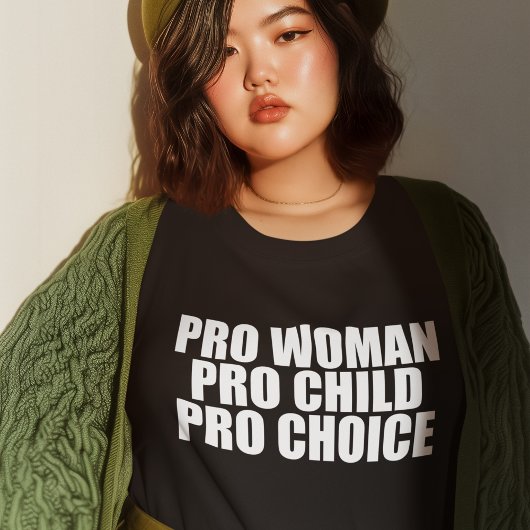 T-shirt Pro choix de pro enfant de femme