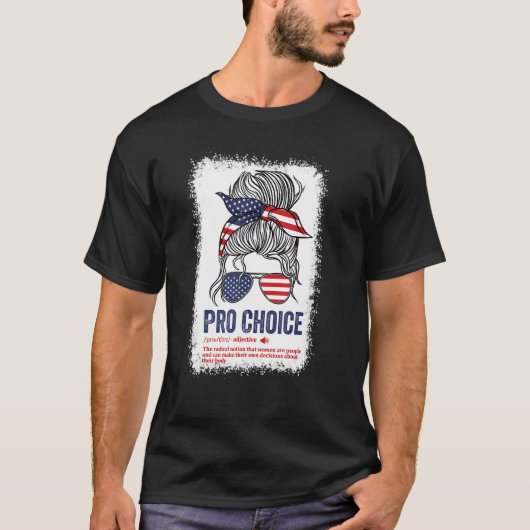 T-shirt Pro Choix Définition Droits Féministes Mon corps M (Devant)