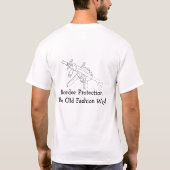 T-shirt Pro déportation (Dos)