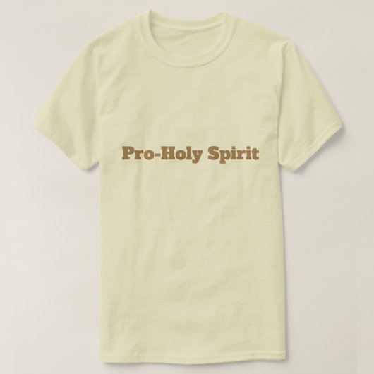 T-shirt Pro-Esprit-Saint (Design devant)