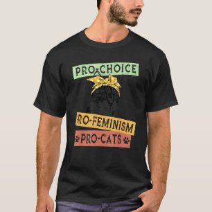 T-shirt Pro Féminisme Pro Chats Droit à l'Avortement Repr