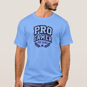 T-shirt PRO GAMER — Varsity Chenille Patch
