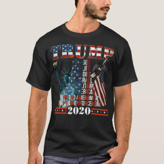 T-shirt Pro God Pro Gun Anti-avortement Donald Trump Campa