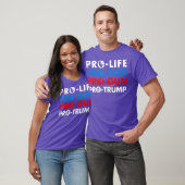 T-shirt pro-God pro-Gun pro-Trump (Unisexe)
