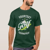 T-shirt Pro Golfer NAME Golf Trophée Tournoi de golf (Devant)