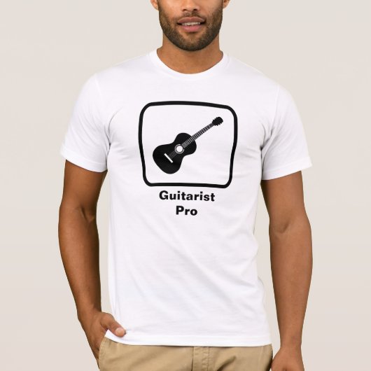 T-shirt Pro guitariste (Devant)