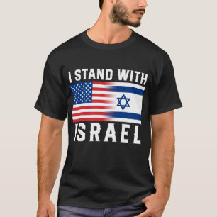 T-shirt Pro-Israël Je Me Trouve Avec Israël