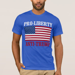 T-shirt Pro-Liberté Anti-Trump - Anti-Trump --