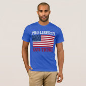 T-shirt Pro-Liberty Anti-Trump - Anti-Trump — (Devant entier)