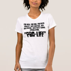 T-shirt Pro-Life