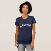 T-shirt Pro-obama des femmes (Devant entier)