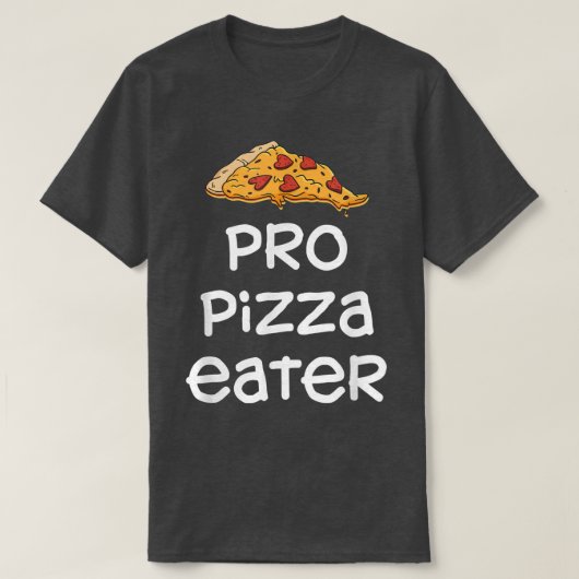 T-shirt Pro Pizza Eater4789 (Design devant)