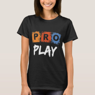 T-shirt Pro Play Gamer Esports Concurrence Conception de J